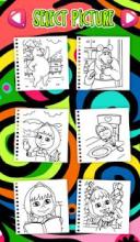 Mash and the bear Coloring Book截图4