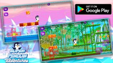 Penguin Run: Penguin in the wild jungle adventures截图4