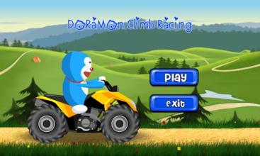 Doremon ATV Hill Racing - atv quad doremon games截图1