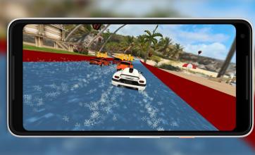 Car Aqua Race 3D  Water Park Race截图5