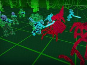 Stickman Neon Warriors: Spiders Battle截图3