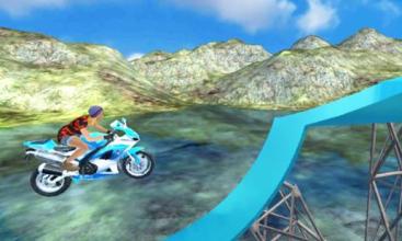 Stunt Bike Racing Game : Superhero Moto Tricks截图5