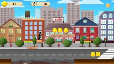 Awasome Stickman Ninja Run截图1