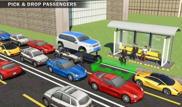 Elevated Car Driving Simulator Modern Taxi Driver截图1