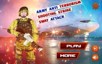 Army Anti-Terrorism Shooting Strike SWAT Attack截图4