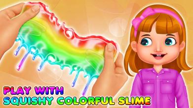 Colorful Slime Factory: DIY Rainbow Squishy Slimy截图5