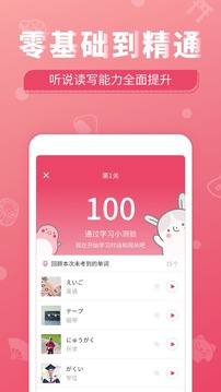 日語U學(xué)院截圖