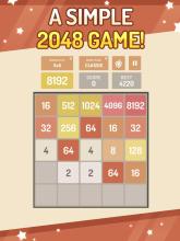 Merge Number 2048 Brain Puzzle Game截图5