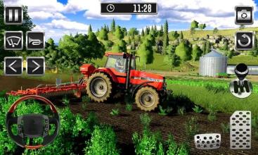 Farming Harvest Simulator 2019  Tractor Farm Game截图3