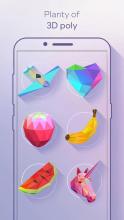 LowPoly 3D Art Paint by Number截图1