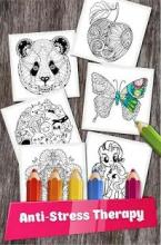 Animated Glitter Coloring Book  Anime Manga截图5