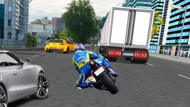 Traffic Highway Rider Bike Rush截图2