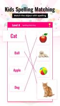 Kids Learning – Spelling matching截图3