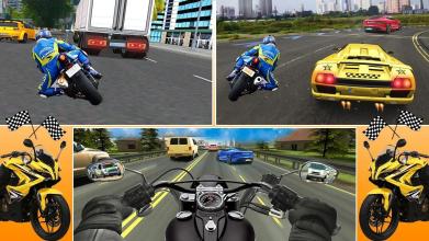 Traffic Highway Rider Bike Rush截图1