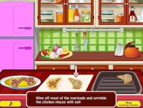 chicken cooking girls games截图5