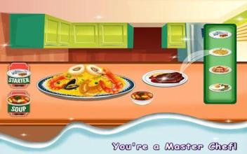 Seafood Paella - Spanish Food Cooking Game *截图1