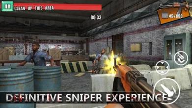 Zombie Sniper 3D Shooting Game - The Killer.截图3