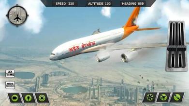 Indian Flight Pilot:Airplane Flying Simulator 2018截图4