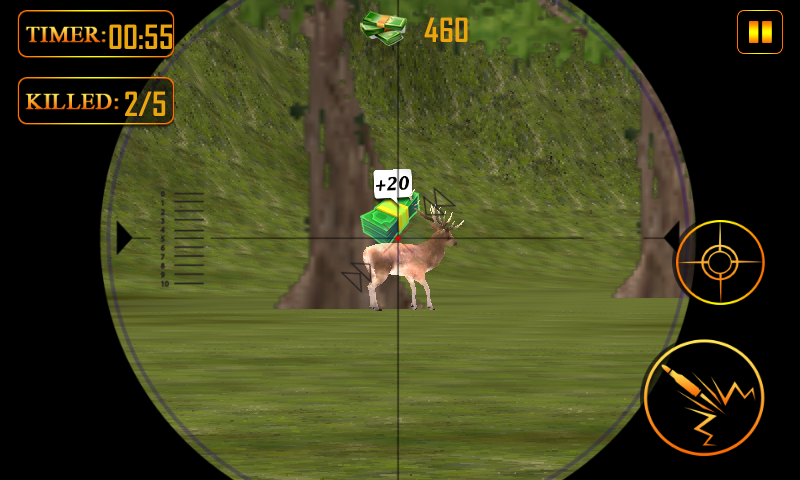 Sniper Deer Hunt:jungle hunt截图4