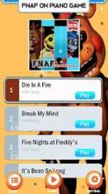 Piano Five Nights at Freddy's Song Game Trend截图5