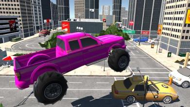 Monster Truck - Car destruction截图4