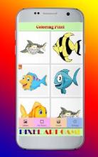 Fish Draw Color By Number Pixel Art 2018截图3