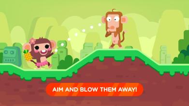 Monkey Attack War Fight截图5