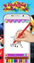 Ladybug And Cat Noir Drawing Coloring Book截图4