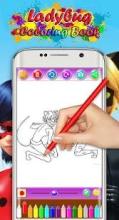 Ladybug And Cat Noir Drawing Coloring Book截图2