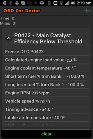 OBD Car Doctor (Free)截图2