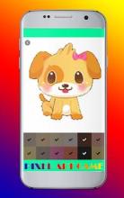 Dog Draw Color By Number Pixel Art 2018截图1