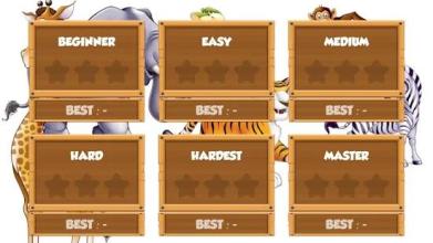 Jungle Animals Card截图2