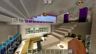 Pink House of Redstone Mechanisms Map MCPE截图3