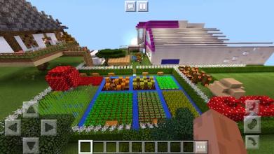 Pink House of Redstone Mechanisms Map MCPE截图5