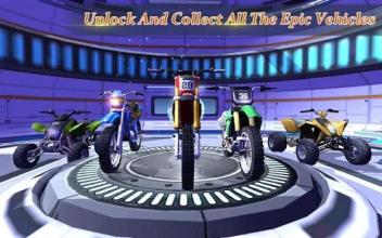 Stunt Bike Racing 3D: Galaxy Tricks Master截图1