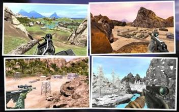 Mountain 3D Sniper Strike: Sniping Shoot Bravo截图4