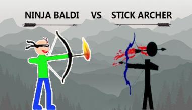 Baldi Ninja VS Stickman Archer截图3