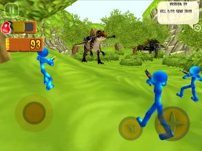 Stickman Dinosaur Hunter截图4