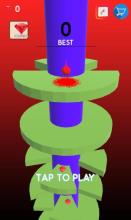 Helix Bouncing Ball  Spiral Jumping Challenge截图3