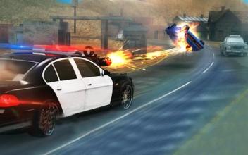 Police Car Shooting - Highway Car Chase, Cops Game截图1