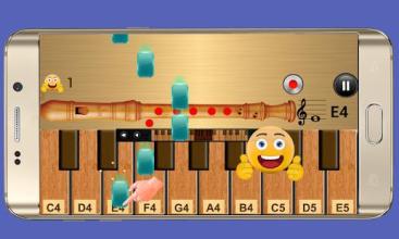 Real Flute & Recorder - Magic Tiles Music Games截图1