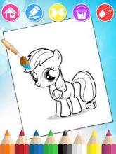 My Little Unicorn * Coloring Book截图3