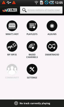 Deezer截图