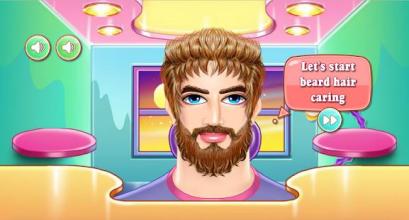 Virtual Barber Beard Shop - Hair Cutting Salon截图4