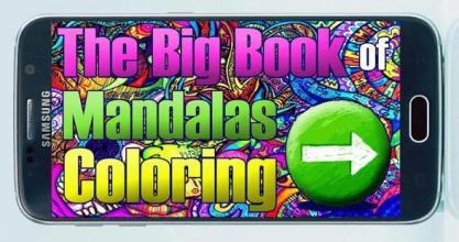 Big Book of Mandalas Coloring - Mandala coloring截图5