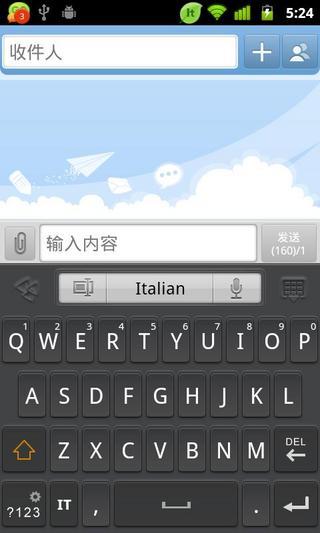 Italian for GO Keyboard截图2