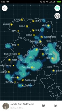 豆瓣FM截圖