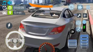 Real City Hyundai Driving Simulator 2019截图1