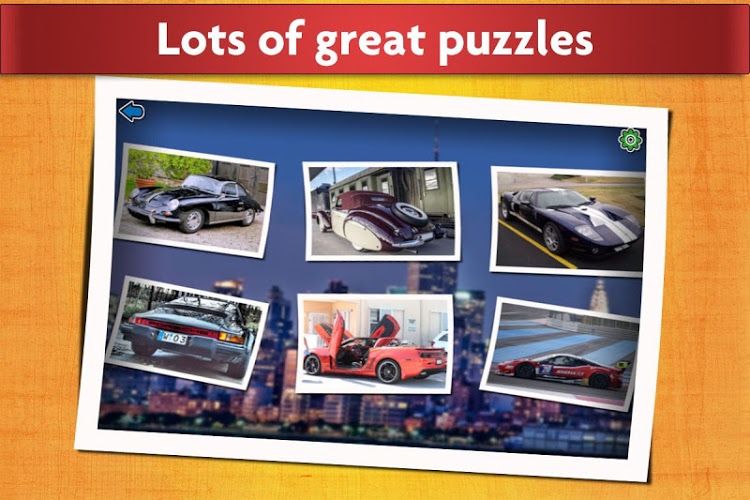 Cool Cars Jigsaw Puzzles Game截图2