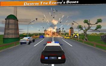 Ultimate Police Car Shooter 3D截图1